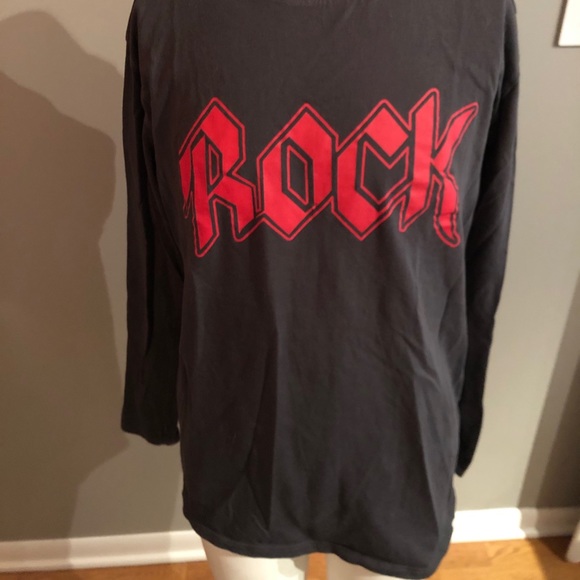 Zara ROCK black tshirt! Size 11/12 - Picture 2 of 4
